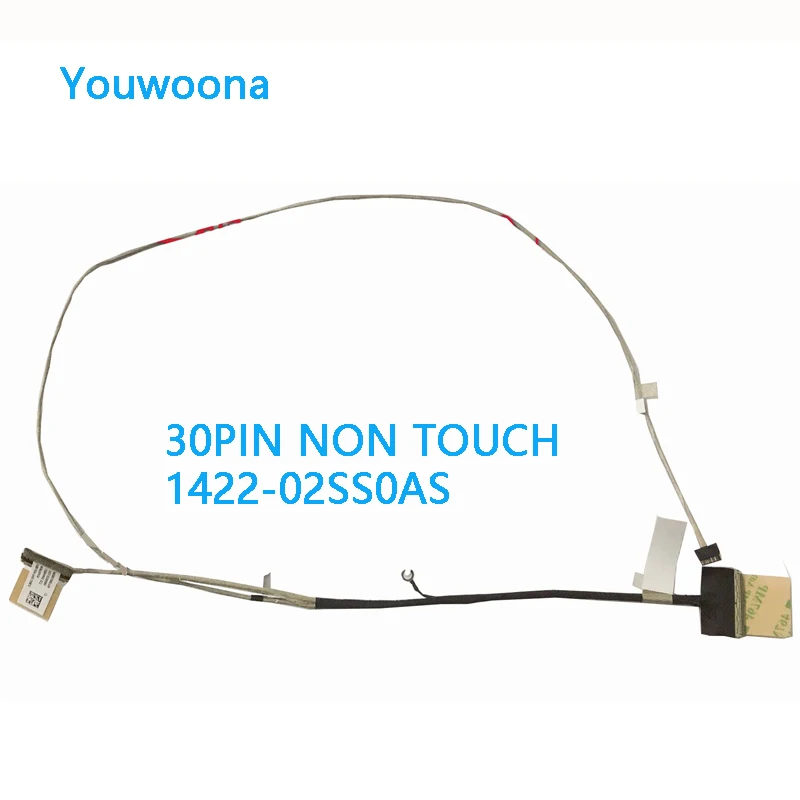 Новый оригинальный ЖК-кабель для ноутбука Asus NX580V NX580VD X580 X580NV X580VD FHD 30PIN NON TOUCH 1422-02SS0AS