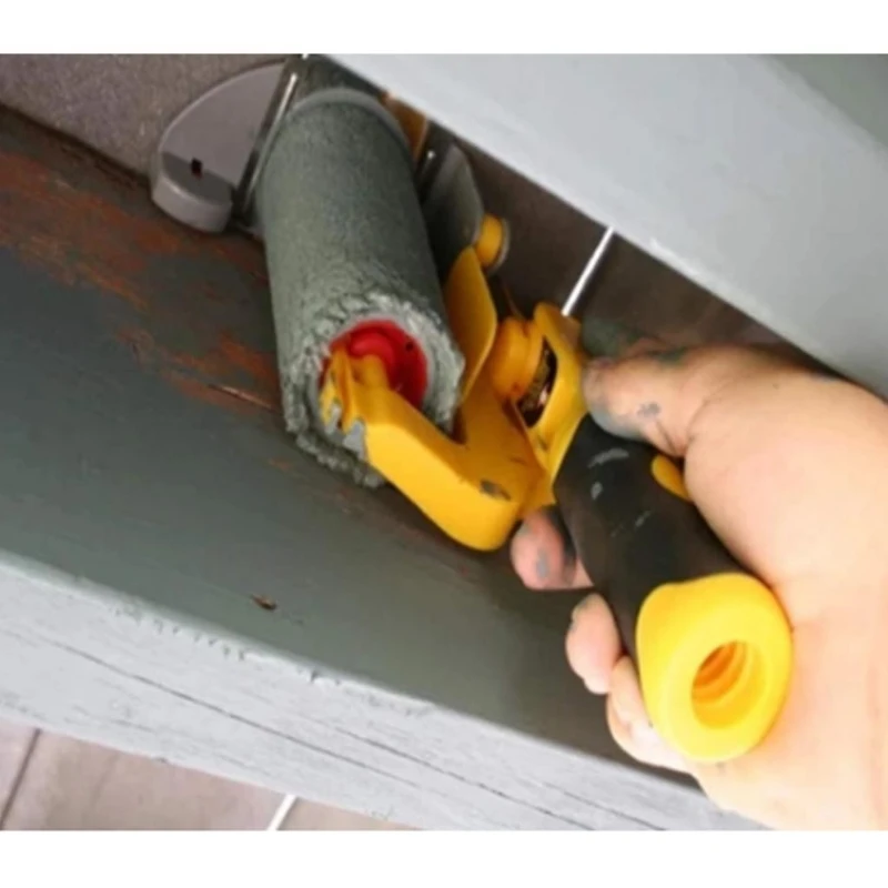 Домашний малярный валик ручной инструмент для покраски стен обрезной станок с