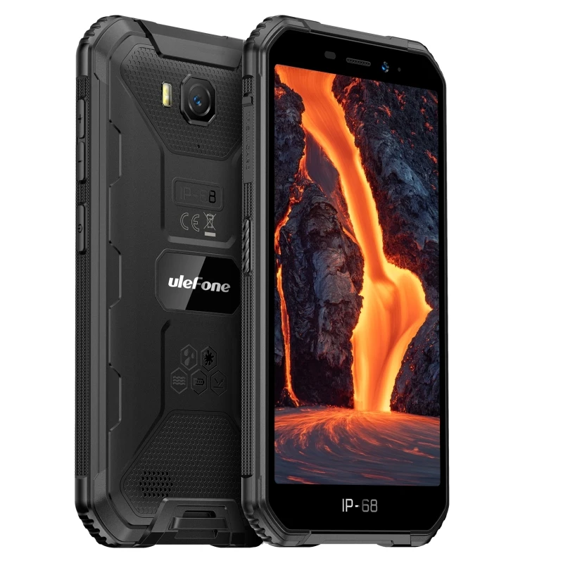 Ulefone Armor X6 Pro Rugged Phone Global Version 4GB RAM 32GB ROM 5.0'' Android 12 MTK Helio A22 Quad Core Dual SIM 4G LTE NFC enlarge