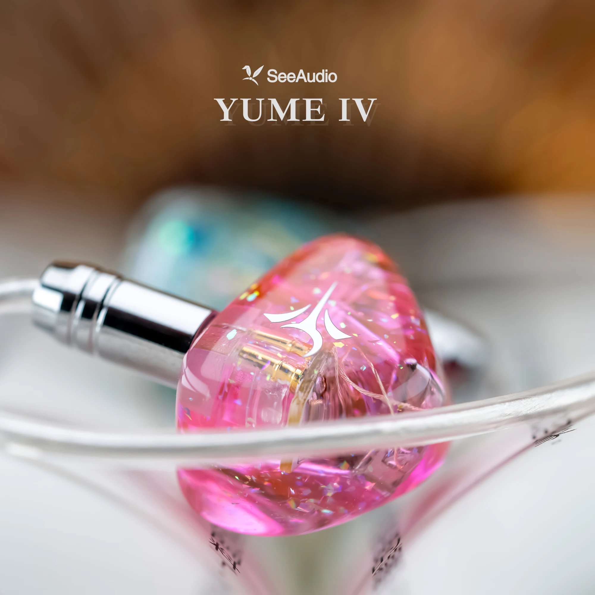 Фото Наушники-вкладыши SeeAudio-Yume-4 с гибридным драйвером 2BA, Hi-Fi, проводные, с отсоединяемым кабелем 2pin 3.5 мм №2