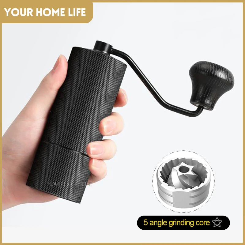 

Ручная кофемолка из нержавеющей стали 420, с двойным подшипником