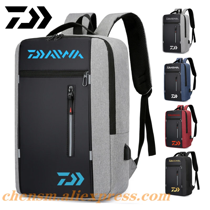 

2022 DAIWA рюкзак для рыбалки, кемпинга, многофункциональная качественная Водонепроницаемая дорожная сумка, рюкзак на молнии для прогулок и рыб...