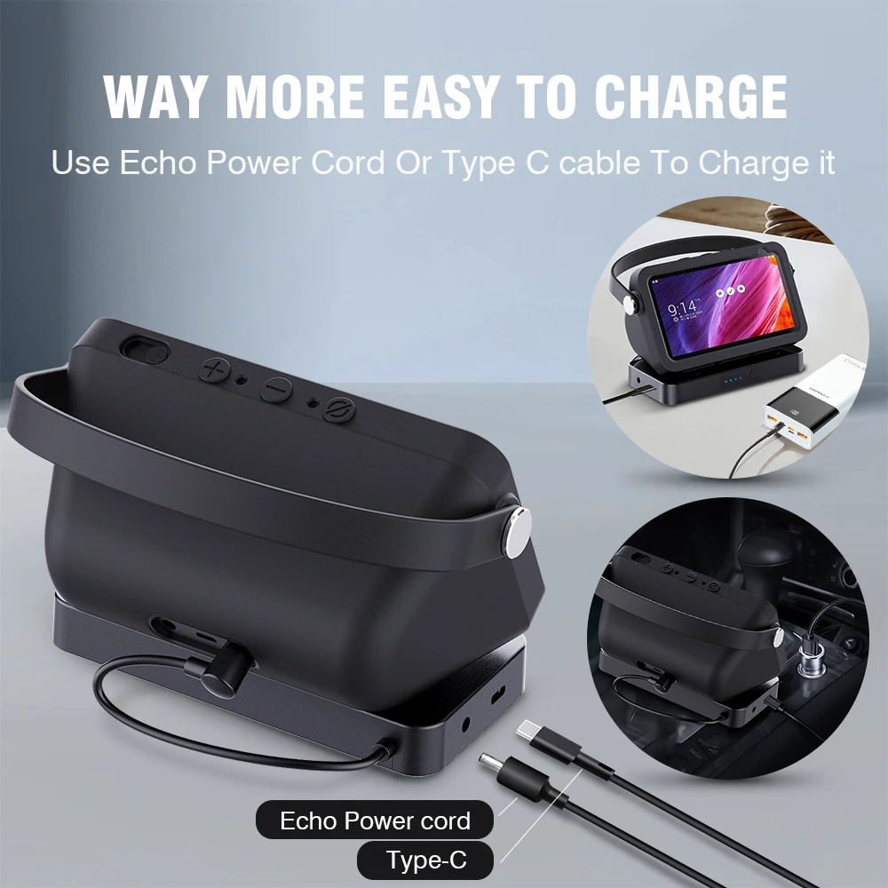 Задняя аккумуляторная батарея Echo Show 5 с защитной ручкой