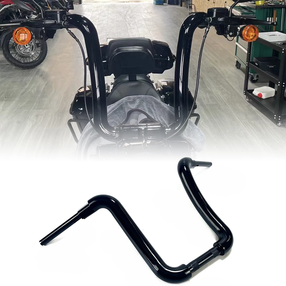 

Motorcycle 2 inch Ape handlebar to 1 inch for Harley Road King Softtail Street Bob Low Rider Classic Deluxe Night ROD SPE VROD