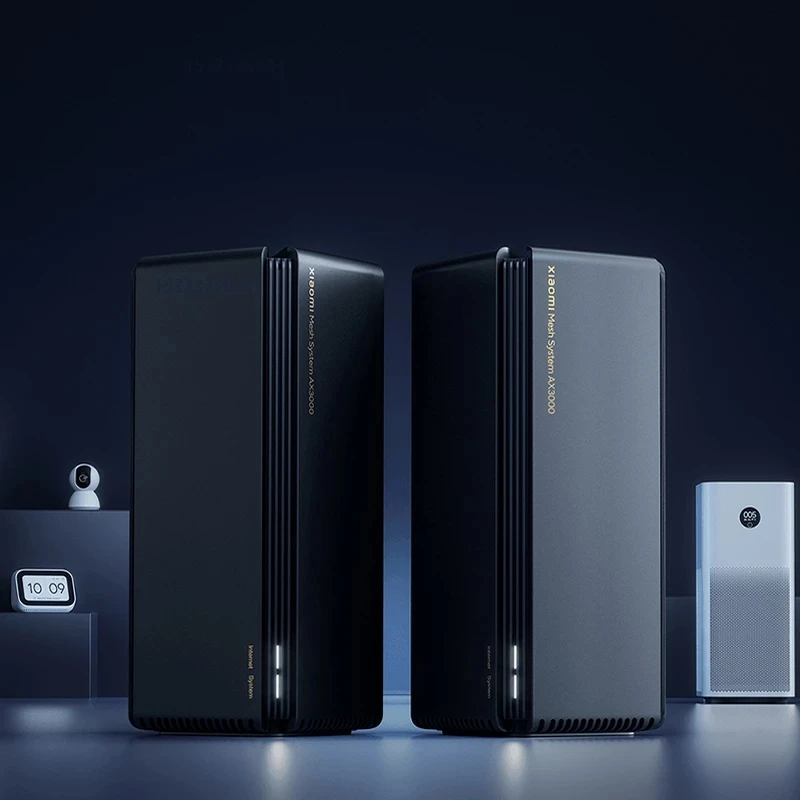 Global Verson Xiaomi Router AX3000(2-Pack) Mesh Wifi6 2.4G 5.0 GHz Full Gigabit 5G VPN Repeater OFDMA PPPoE For Home |