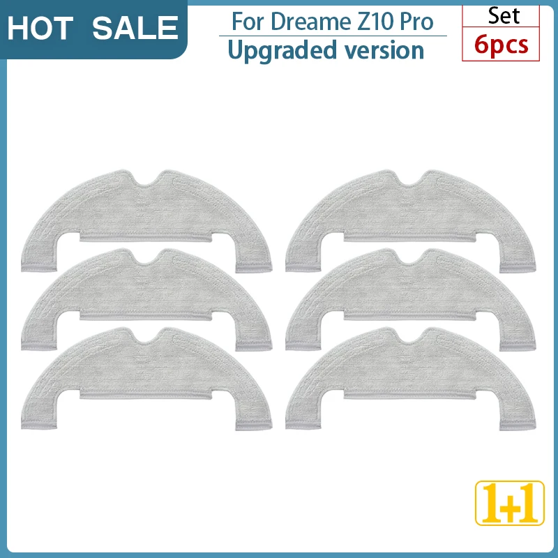 Для Dreame bot Z10 Pro/L10 PLUS аксессуары мешок для пыли HEPA-фильтр основная щетка швабра робот-пылесос запасные части