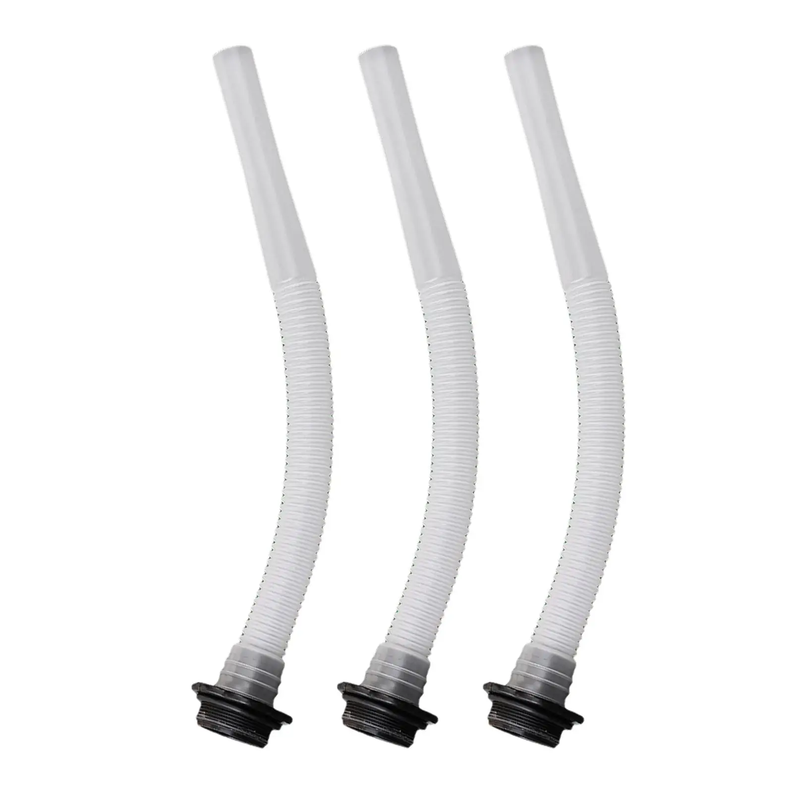 

3Pcs Durable Fuel Tanks Nozzle Motorcycle Parts Leakproof Sealing Vehicle Equipment Petrol Can Flexible Tube Oil Container Pipe