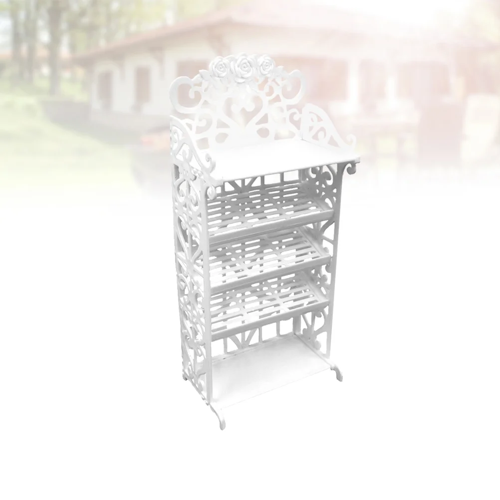 

Shoe Rack Miniature Furniture for Girl Playset Accessories