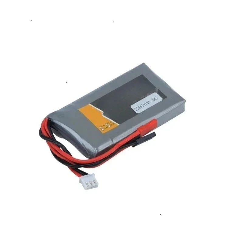 Фото Аккумулятор высокой мощности 7,4 В 2200 мАч 2S 8C LiFe для BBL1 Futaba 3P Plug для 14SG 16SZ 18SZ, аккумуляторная батарея с дистанционным управлением №4