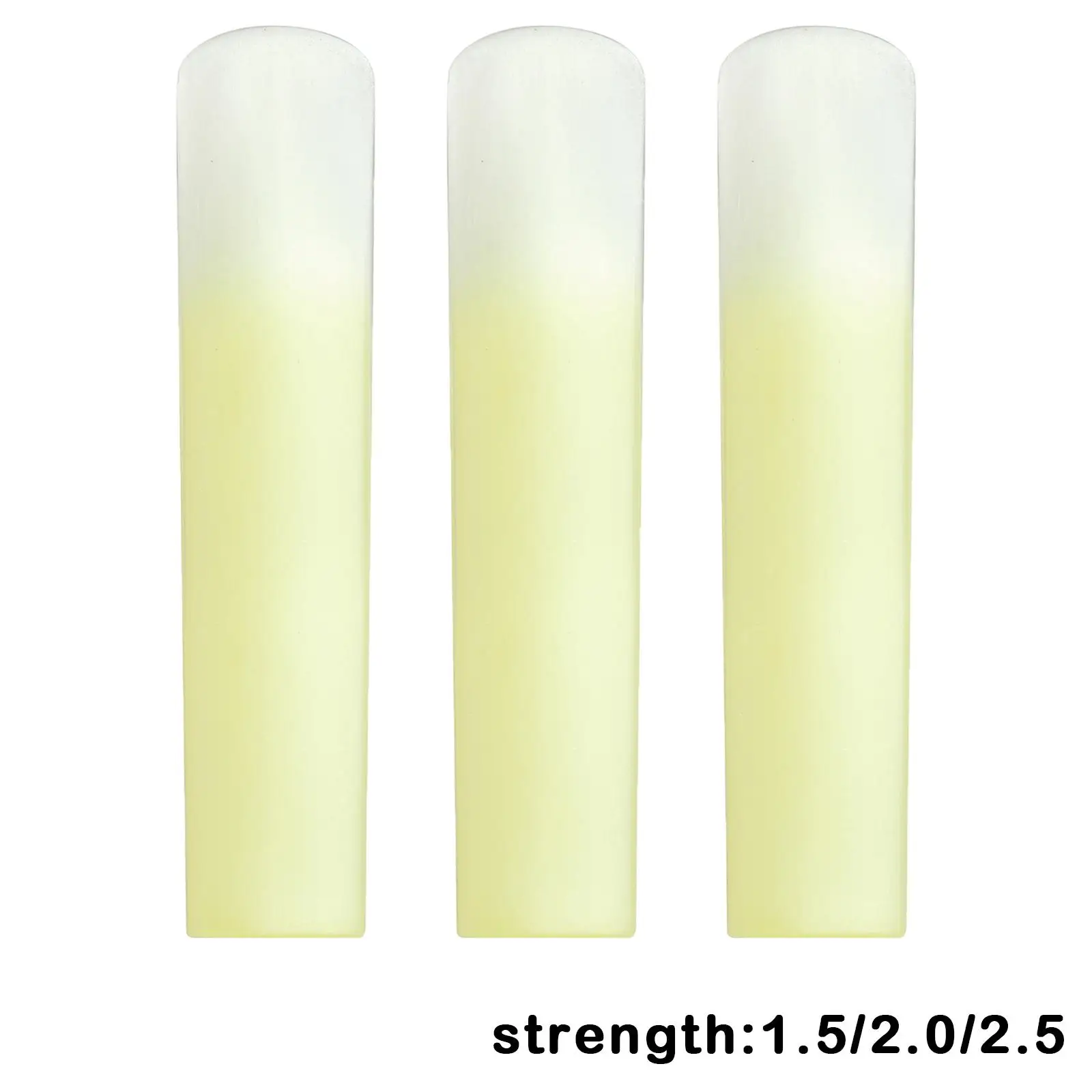

3x Resin Clarinet Reeds for Alto/Tenor/Soprano Sax Instrument Accessories
