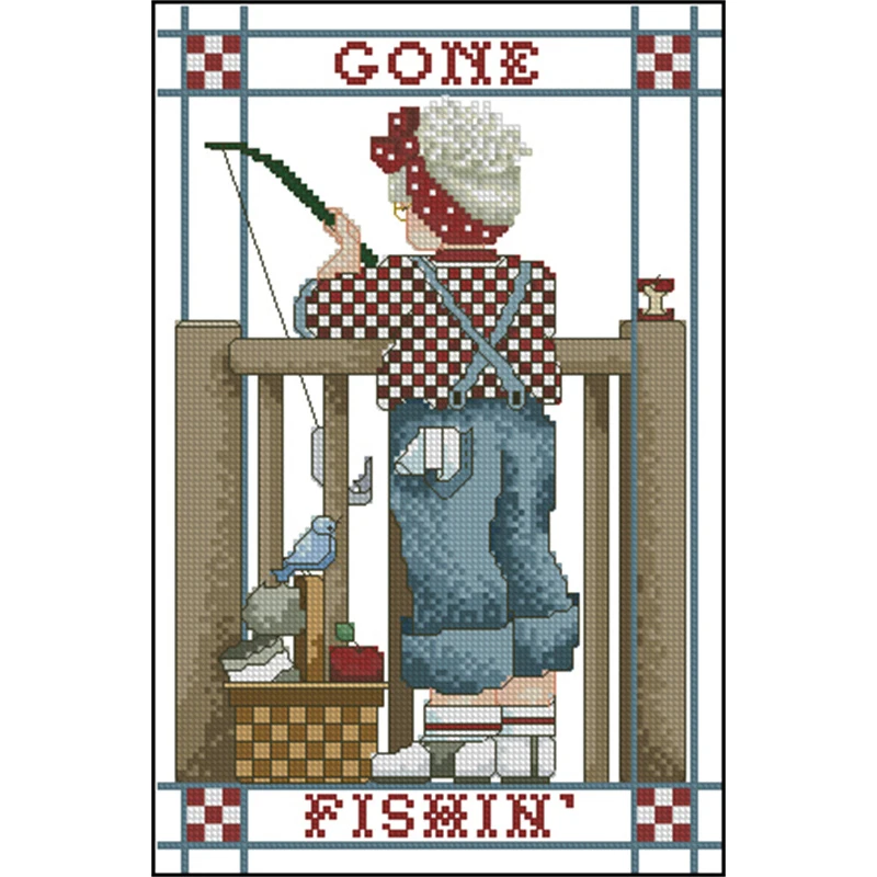 

3442 Cross Stitch Kit Cross-stitch Christmas Products Promotion Free Shipping DIY Craft Embroidery Fabric Thread Set Hobby Adult