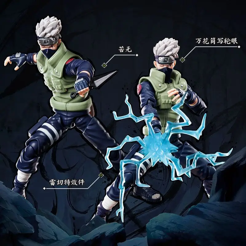 Фото В наличии: BLOKEES NARUTO Building Man Beyond Edition Хатаке Какаши, сборная модель-игрушка, коллекционный сувенир, праздничный подарок. №3