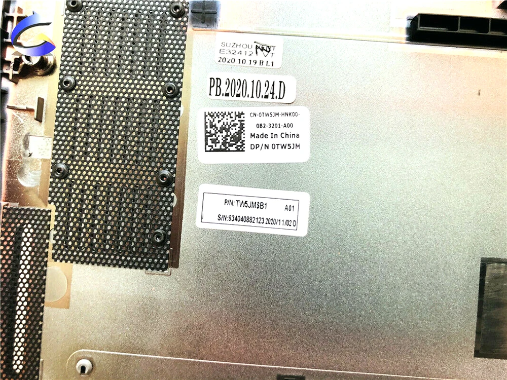 Нижняя деталь ноутбука для DELL Latitude 5300 5310 0TW5JM TW5JM серебристая Новинка