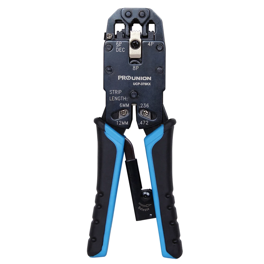 

Профессиональные обжимные клещи Pro'sKit Φ 4P/6P/8P с храповым механизмом, ручные инструменты, Обжимные Щипцы для электрических проводов, режущий станок