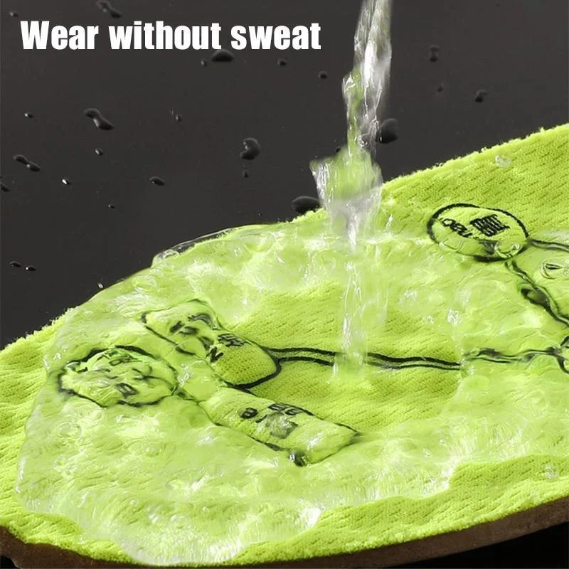 4PCS Foot Acupressure Insole Men Women Soft Breathable Sports Cushion Inserts Sweat-absorbing Deodorant Orthopedic Shoe Sole