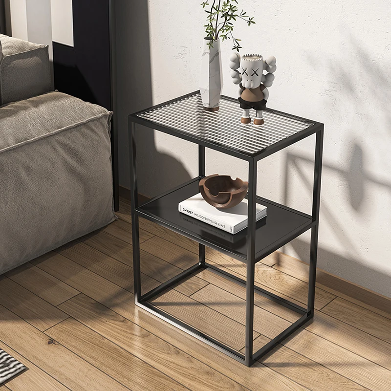 

Sofa small side a few side cabinet minimalist modern iron art bedside table living room small table balcony corner a few can be