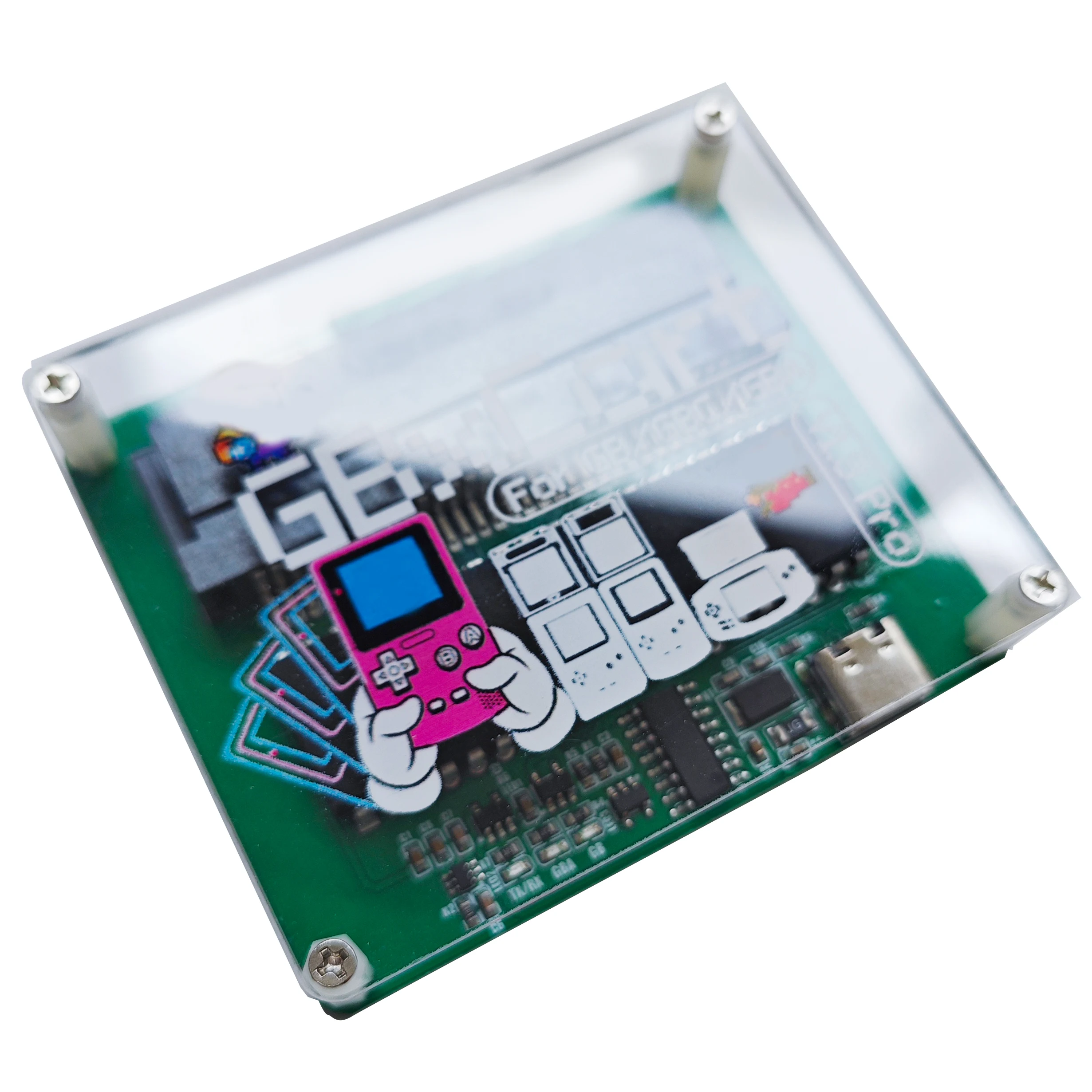 Оригинальный ретро-картридж SONGFINN GBxCart Pro RW с адаптером 512K для GameBoy Color GBA GBC Nintendo