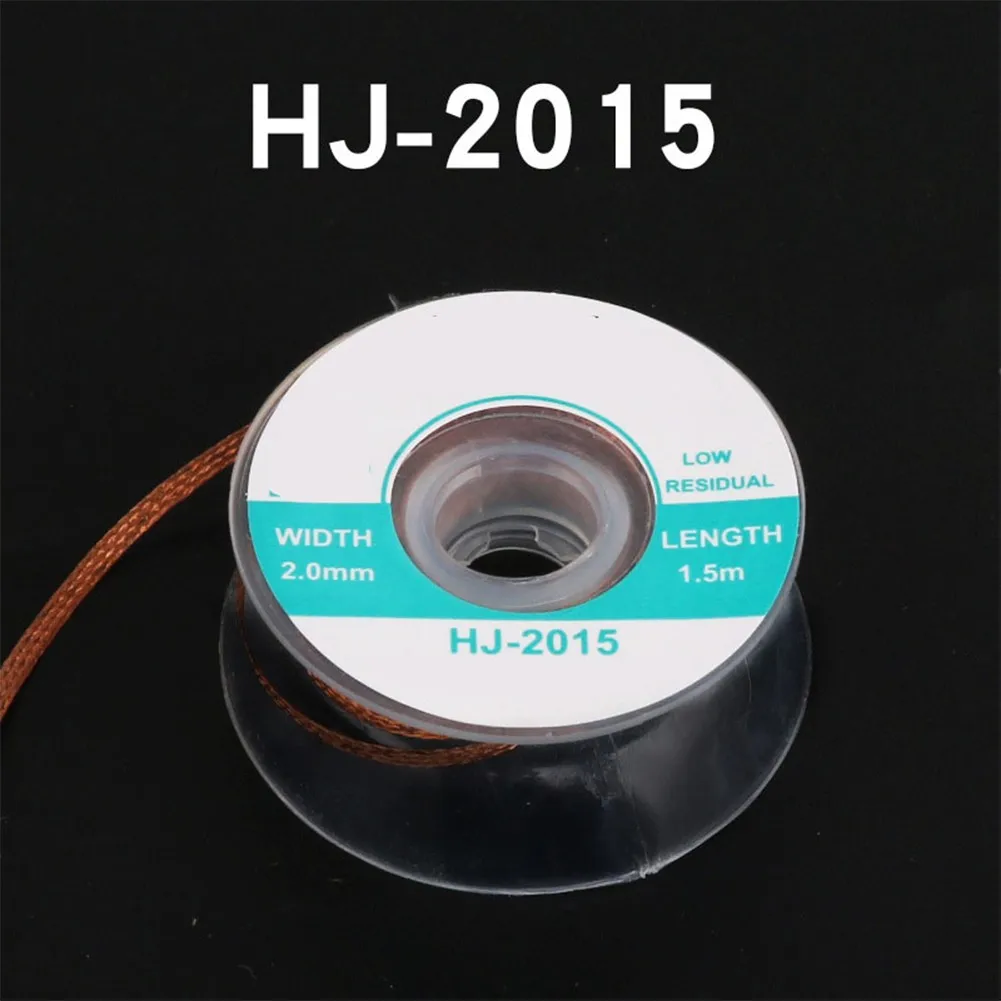 

1.5M Length Welding Wires Desoldering Braid Solder Copper Remover Wire Car Vehicle Repairing Soldering Tool 1.0mm/1.5mm/2.0mm