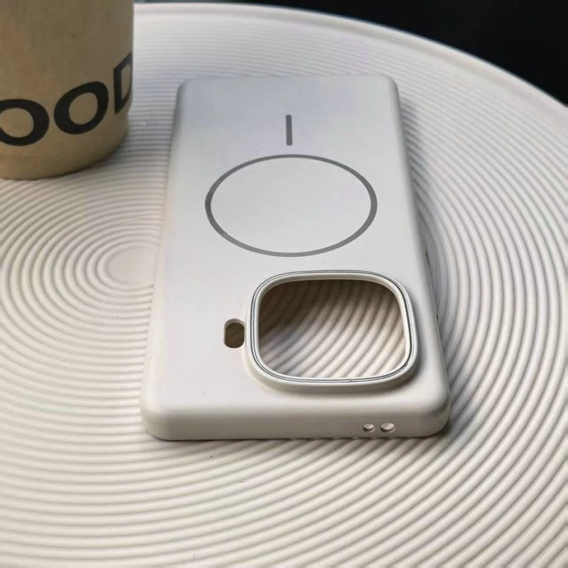 Фото Для Vivo IQOO Z10 Z9 Turbo Pro Plus чехол простой однотонный магнитный чехол для ПК для IQOO Z10 Turbo противоударный бампер Funda №4