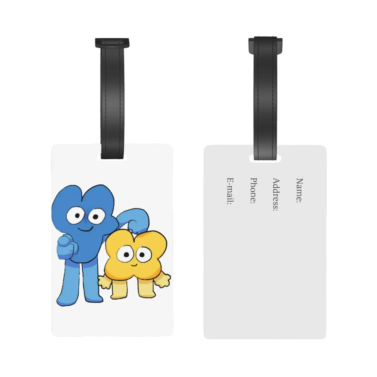 Четыре и X Bfdi багажные бирки аксессуары для чемодана дорожные милые из ПВХ