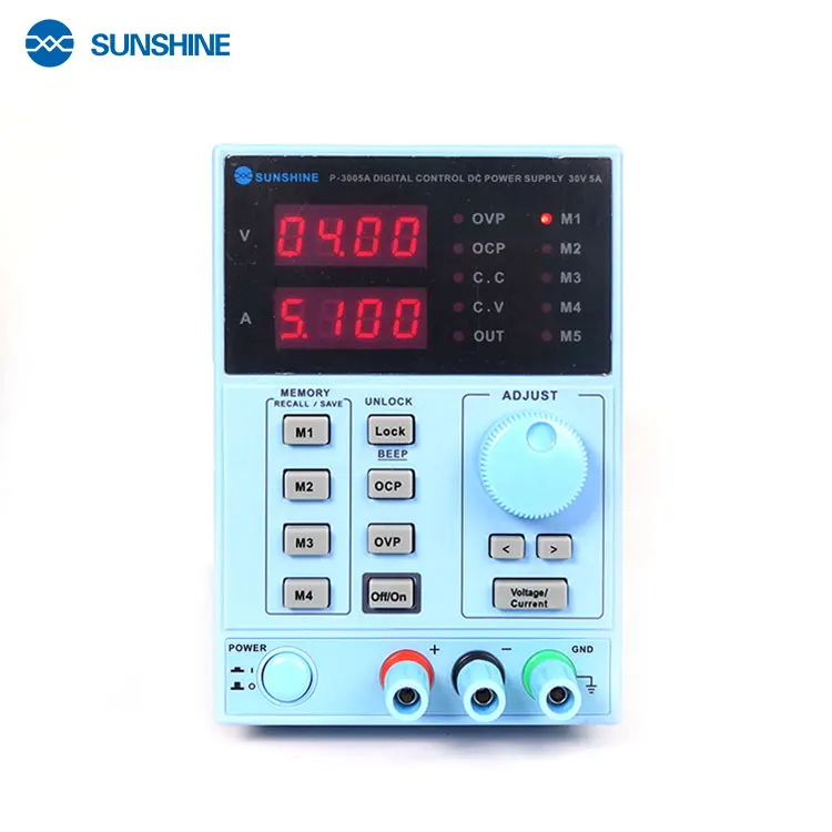 

P-3005A DC Power Supply 30V 5A Digital Programmable Adjustable 4 Bits Digital Accurate display