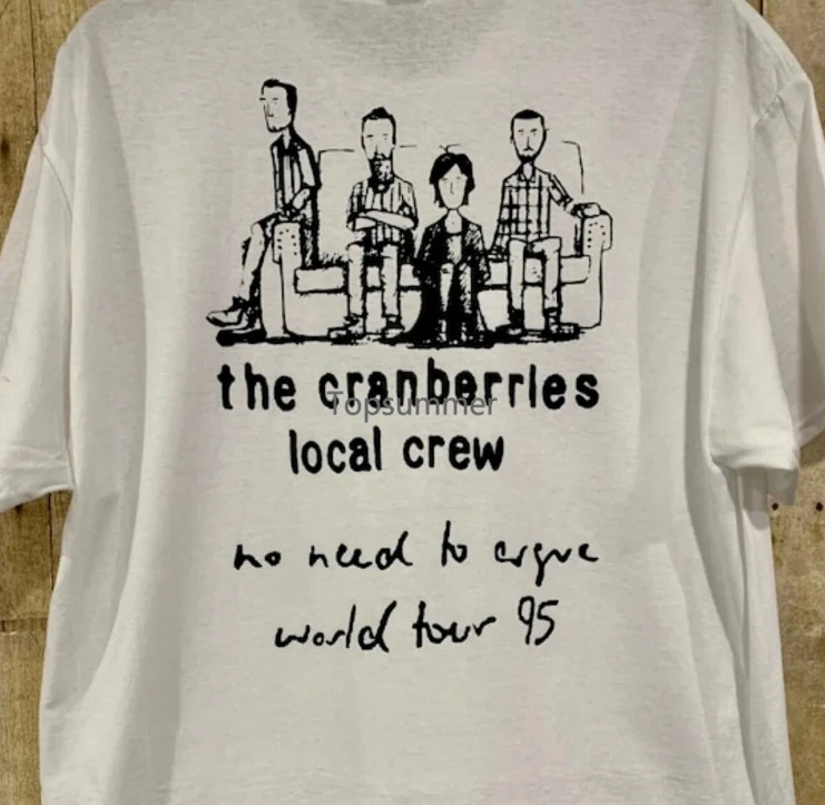 

Rare The Cranberries 1995 Tour Shirt Rock Music Unisex S-5Xl