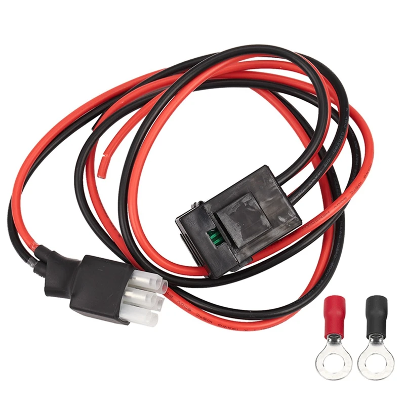 2X30A 1 м предохранитель 6-контактный короткий волновой кабель питания для Yaesu FT-857D