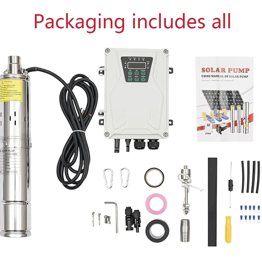 Погружной насос на солнечной батарее 210 Вт 270 500