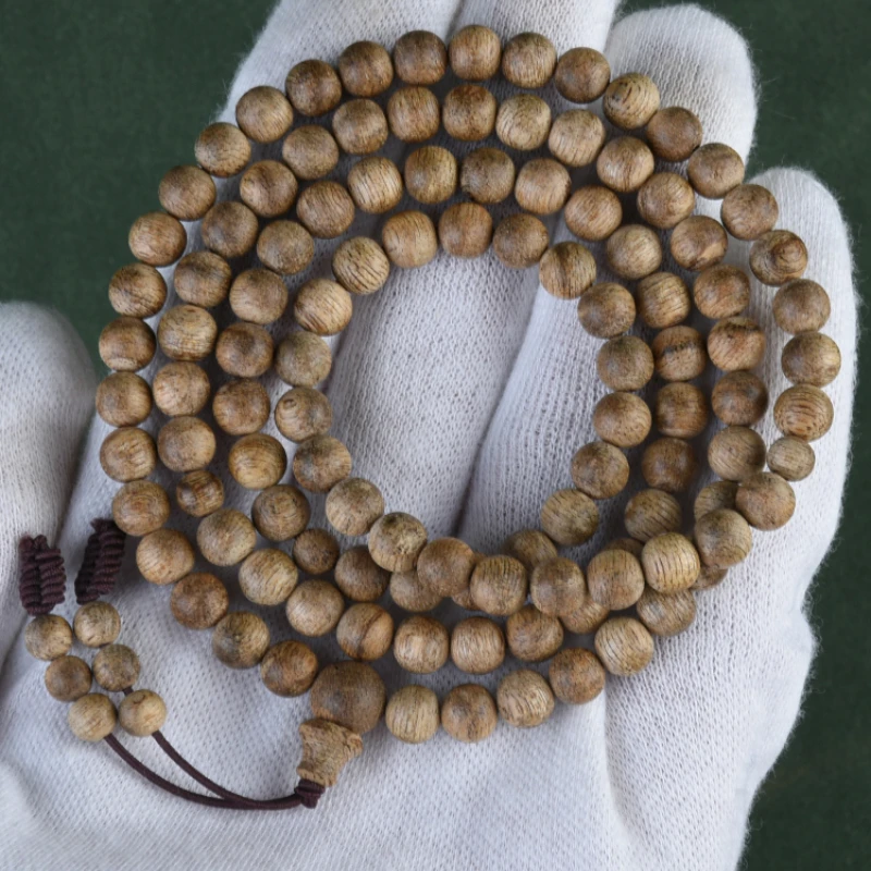 UMQ Daragan браслет из агарового дерева с узором в виде дракона 6 мм 108 бусины Будды для