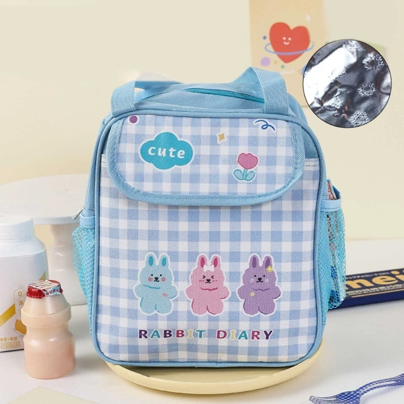 

Waterproof Lunch Bag Double Layer Leakproof Insulated Lunch Bag Cooler Tote