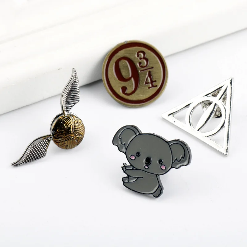 

Broomsticks Firebolt Nimbus 2000 Enamel Pins Magic Badge Women Men Lapel Pin Denim Shirt Jewelry Cute Fashion Accessories