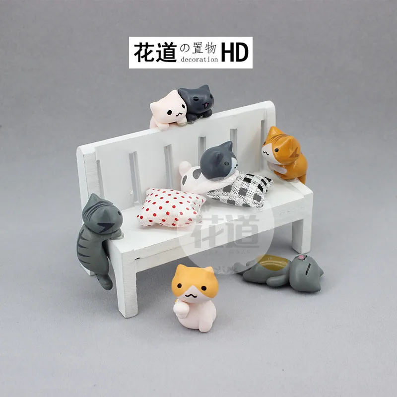 ZAKKA Бакалея-креативный сочный декоративный сырный кот удачи моховой пейзажный