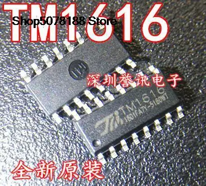 

10 штук TM1616 SOP-16 оригинальная и новая быстрая доставка
