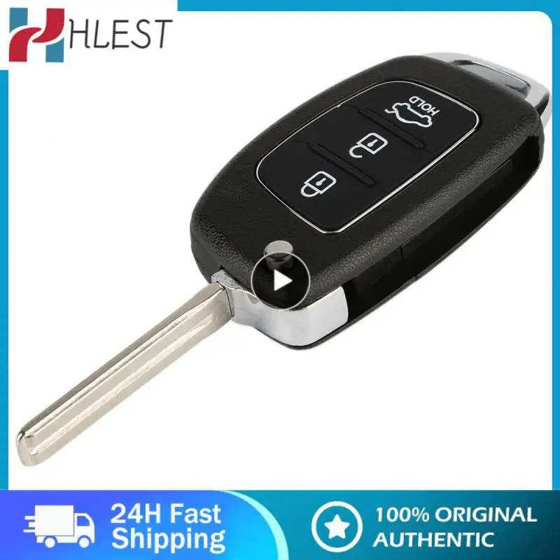 

1~10PCS Dandkey 3 Buttons Flip Remote Car Key Case For Hyundai Solaris Verna ELANTRA Santa Fe i10 i20 i30 i35 i40 IX35 IX45 Key
