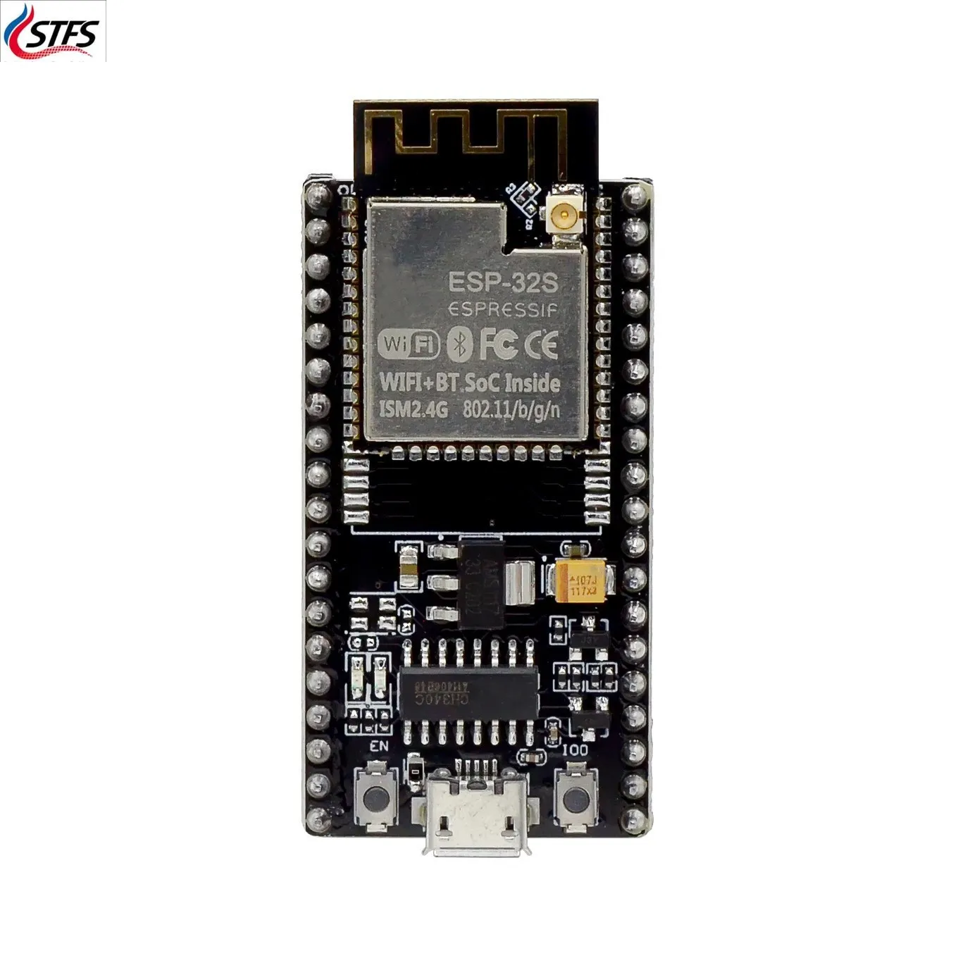 ESP32/умная плата для разработки Φ CH340 MICRO USB WiFi + Bluetooth сверхнизкое энергопотребление