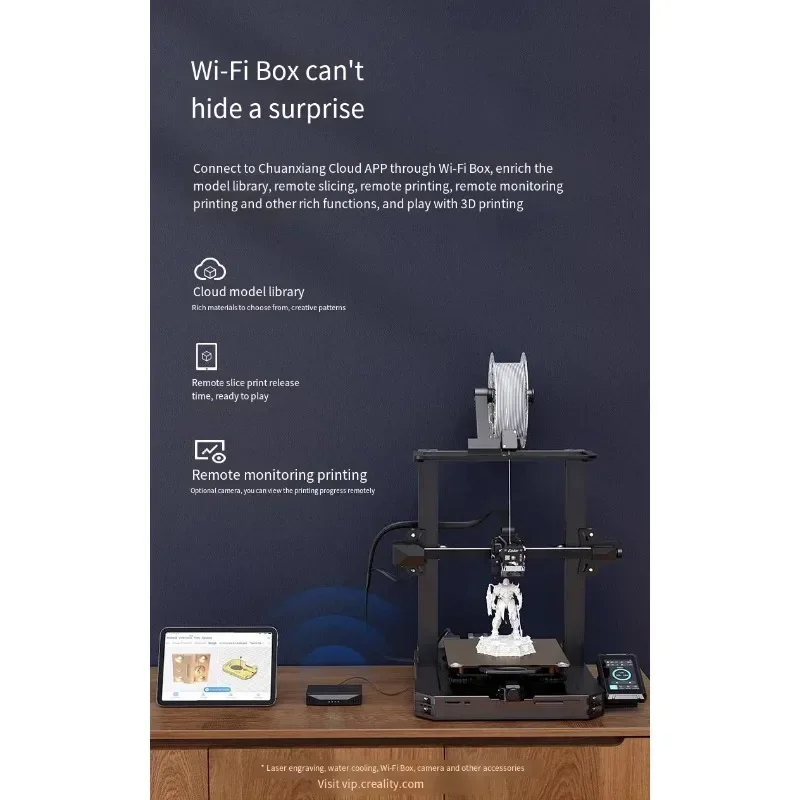 Creality оптовая продажа Ender-3 V2 большой размер печати 220*220*250 мм OEM настольный