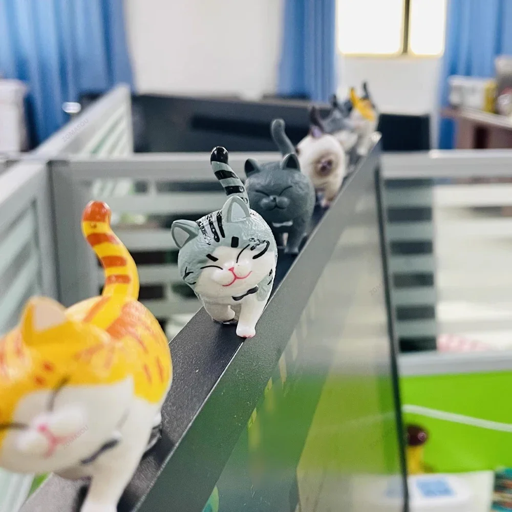 9/18 шт. милые миниатюрные фигурки котят в подарок на день рождения домашний декор