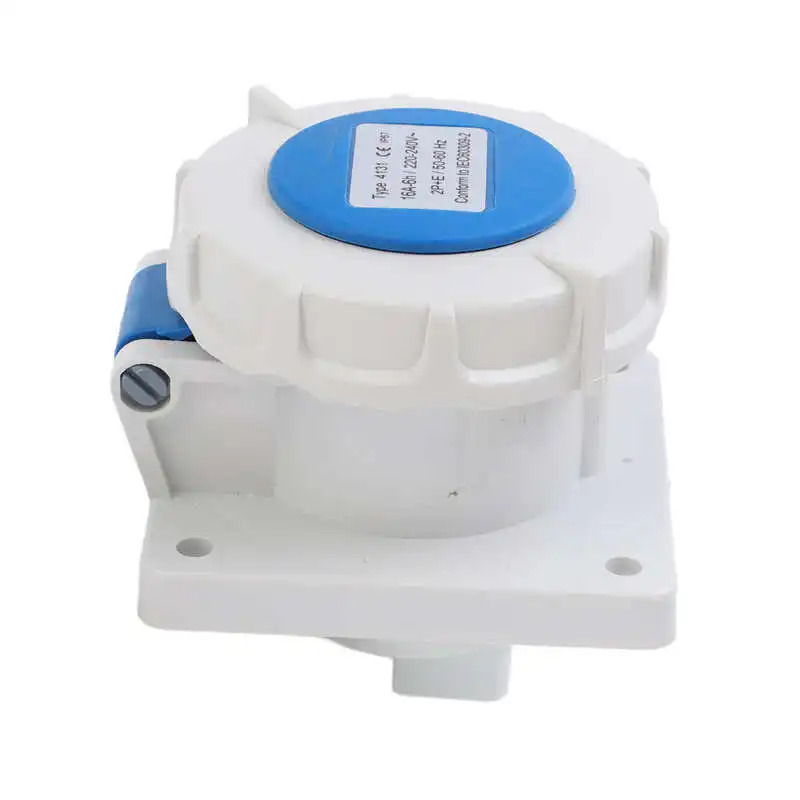 

Industrial Socket IP67 Waterproof Motorhome Socket for Power Plants Construction Railways