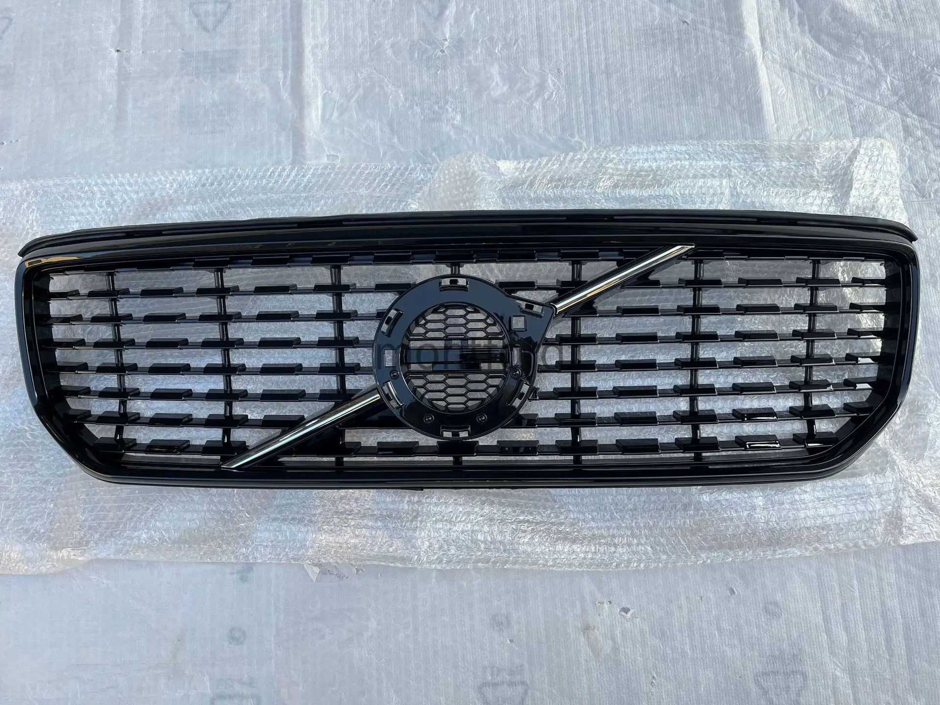 

Black Chrome Front Bumper Grill Radiator Grille For VOLVO XC40 2018 2019 2020 2021