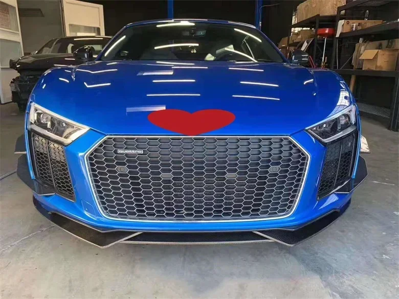 4 шт./компл. передний бампер из настоящего углеродного волокна разветвители для