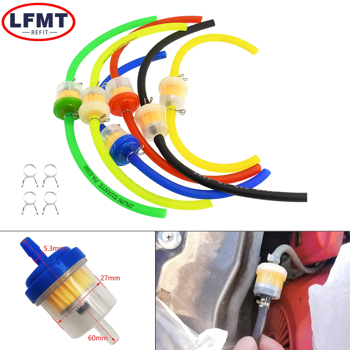 Аксессуары для мотокросса газовые топливные фильтры пит-байка и топливная