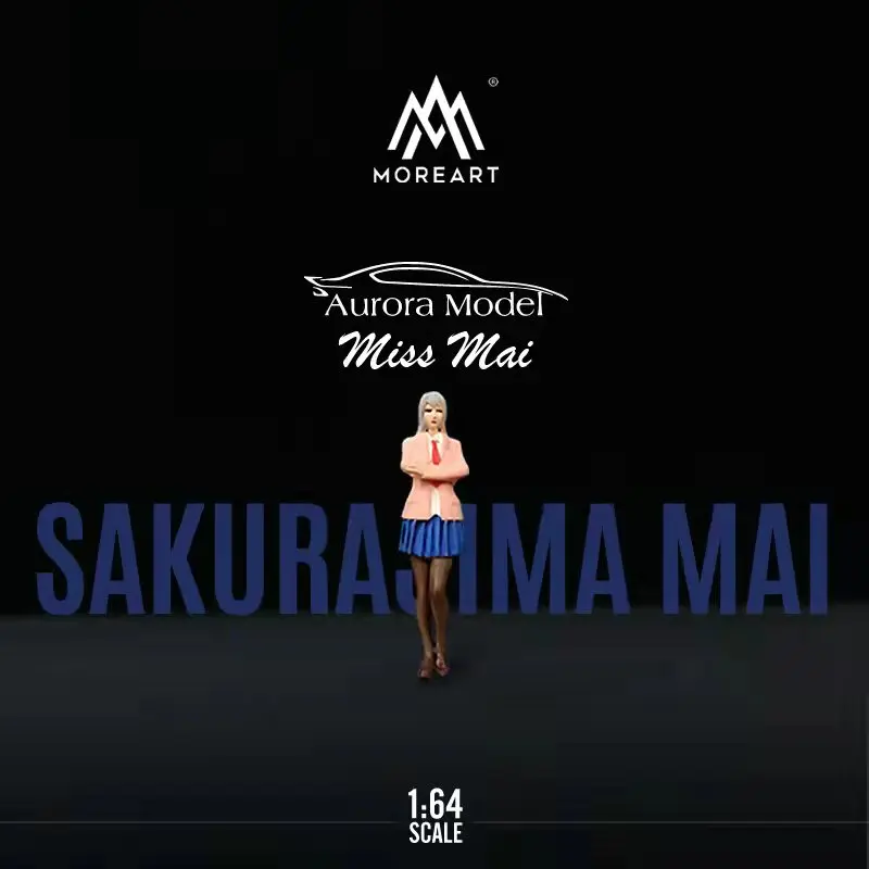 

MoreArt AuroraModel шарнирная 1:64 тысяча остров кукла Mai TM модель автомобиля