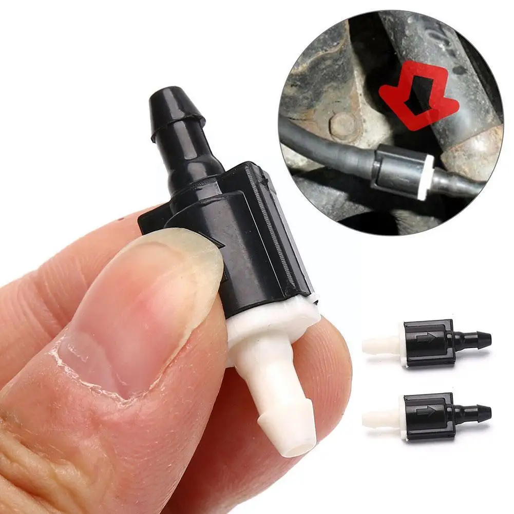

2pcs Wiper Washer Windshield Check Valve for Toyota Highlander Scion 2001-2007 For Lexus Car Water Spray Pipe Check Valve U9K5