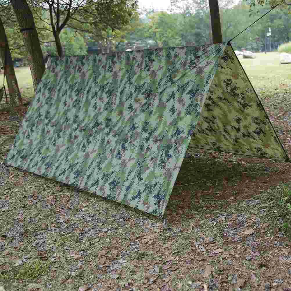 

100 X145CM Picnic Tent Awning Camping Shading Supplies Moisture-proof Mat Beach Canopy Pad Sun Shelter Outdoor Ultralight