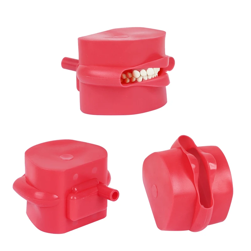 Зубная модель съемная тренировочная зубов зубной резинки и силиконовая маска