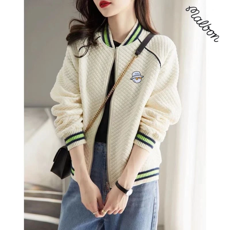 

Horse Women's Golf Apparel, Coat, Jacket, Marbon, Windbreaker, Autumn