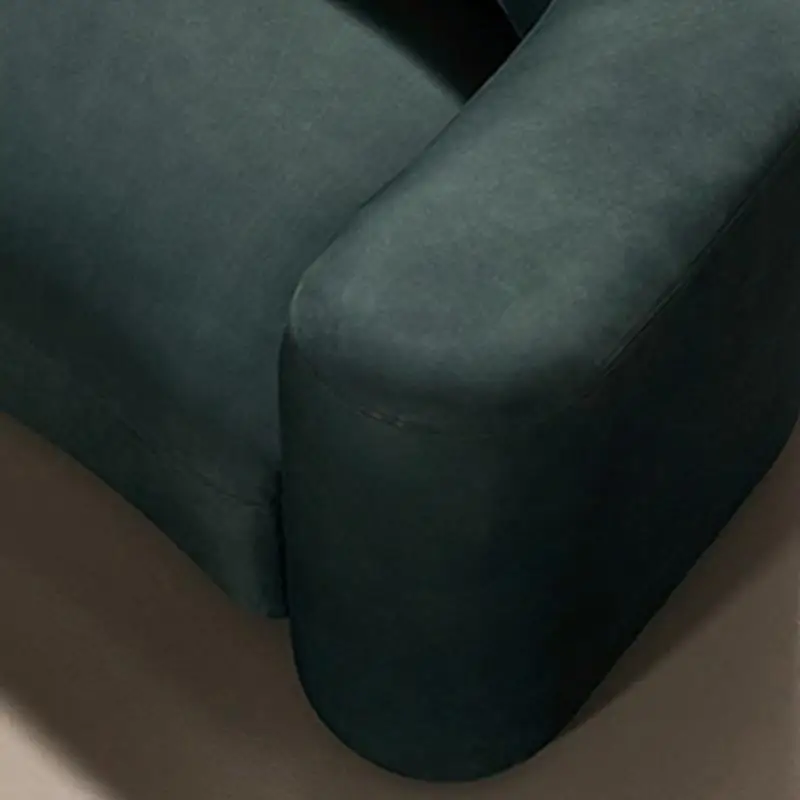 Roodtuo Минималистичный диванный комплект для гостиной Глубокий зеленый диван