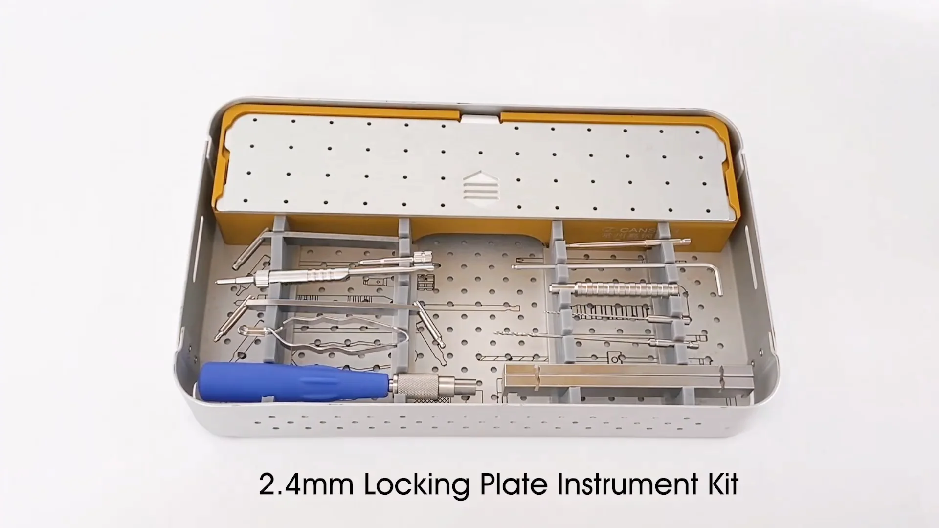 

1.6/2.4/3.2/4.0mm Medical Surgery ALPS Locking Plate Veterinary kit for Vet Surgical use Instruments