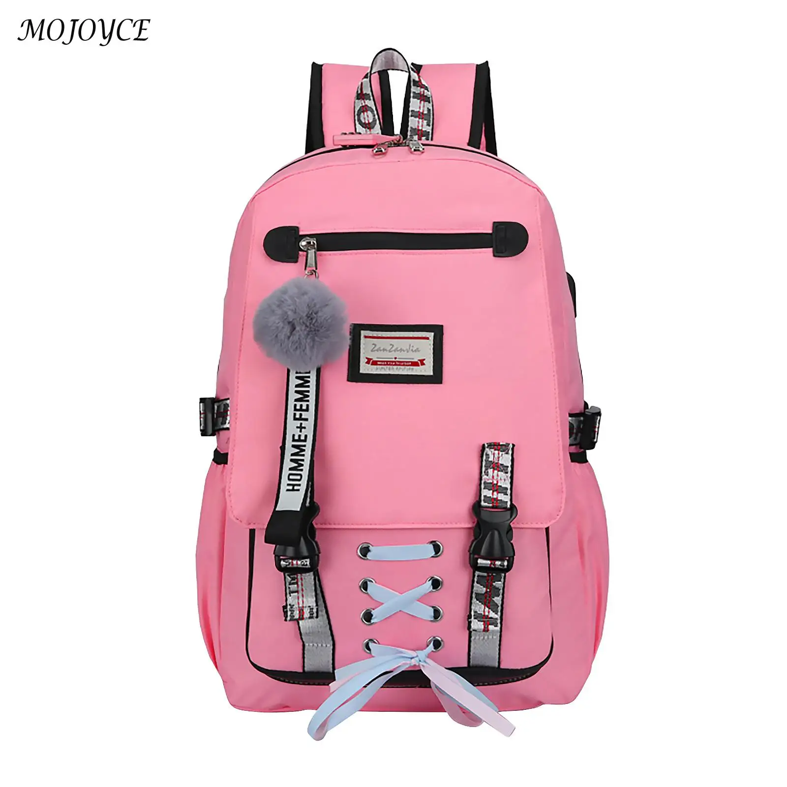 

Travel Laptop Student Backpack Anti Theft Durable with USB Charging Port College Bags Large Knapsacks for Women Traveling