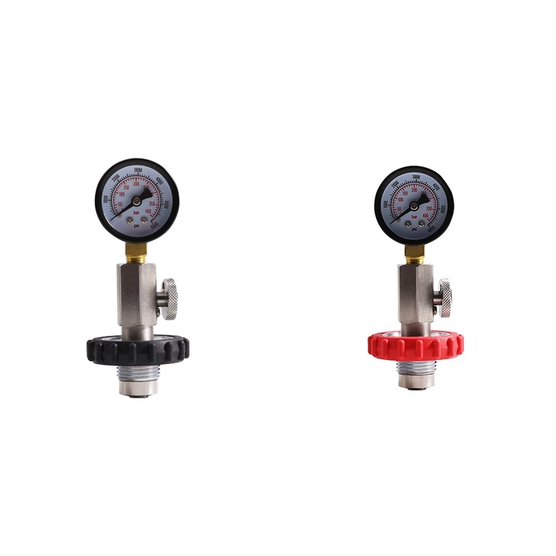 

Комбинированный манометр для дайвинга с 400 бар и 350 бар черного цвета